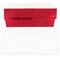 JAM Paper 6" x 9" Red Foil Lined Invitation Envelopes